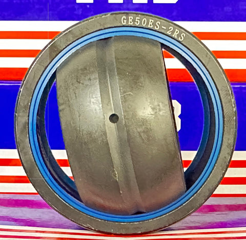 GE50ES-2RS Double Sealed Plain Bearing 50x75x35
