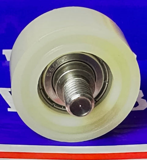 Conveyor Bearing - Threaded M8 Stud TFL 8x35x15ZZ C0 L10