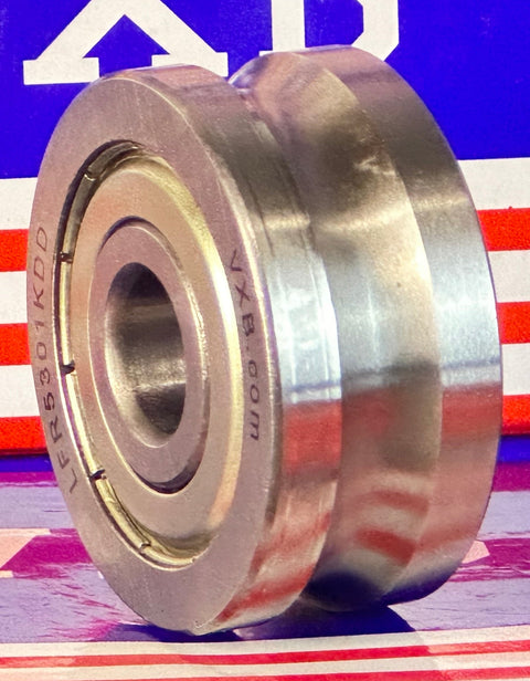 LFR5301KDD-10 12x42x19mm U-Groove Track Roller Bearing Track Bearing