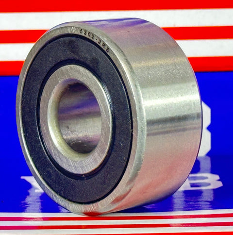 5302-2RS Angular Contact Bearing Sealed 15x42x19mm