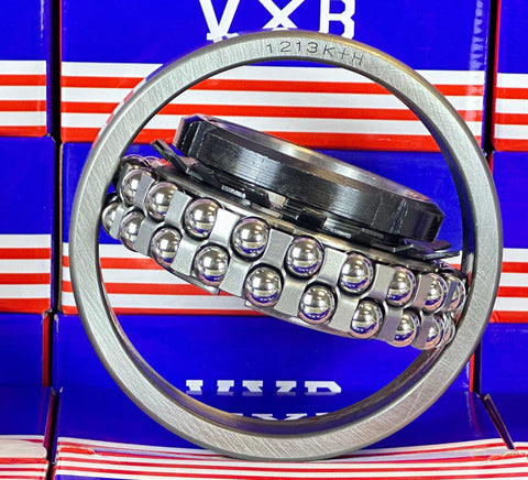 1213K+H Tapered Self Aligning Ball Bearing - Adapter Sleeve 65x130x25mm