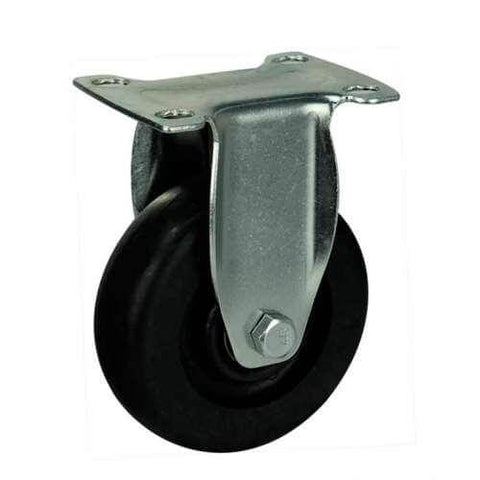 3" Caster Wheel Rigid Phenolic - 0-250ºC Top Plate