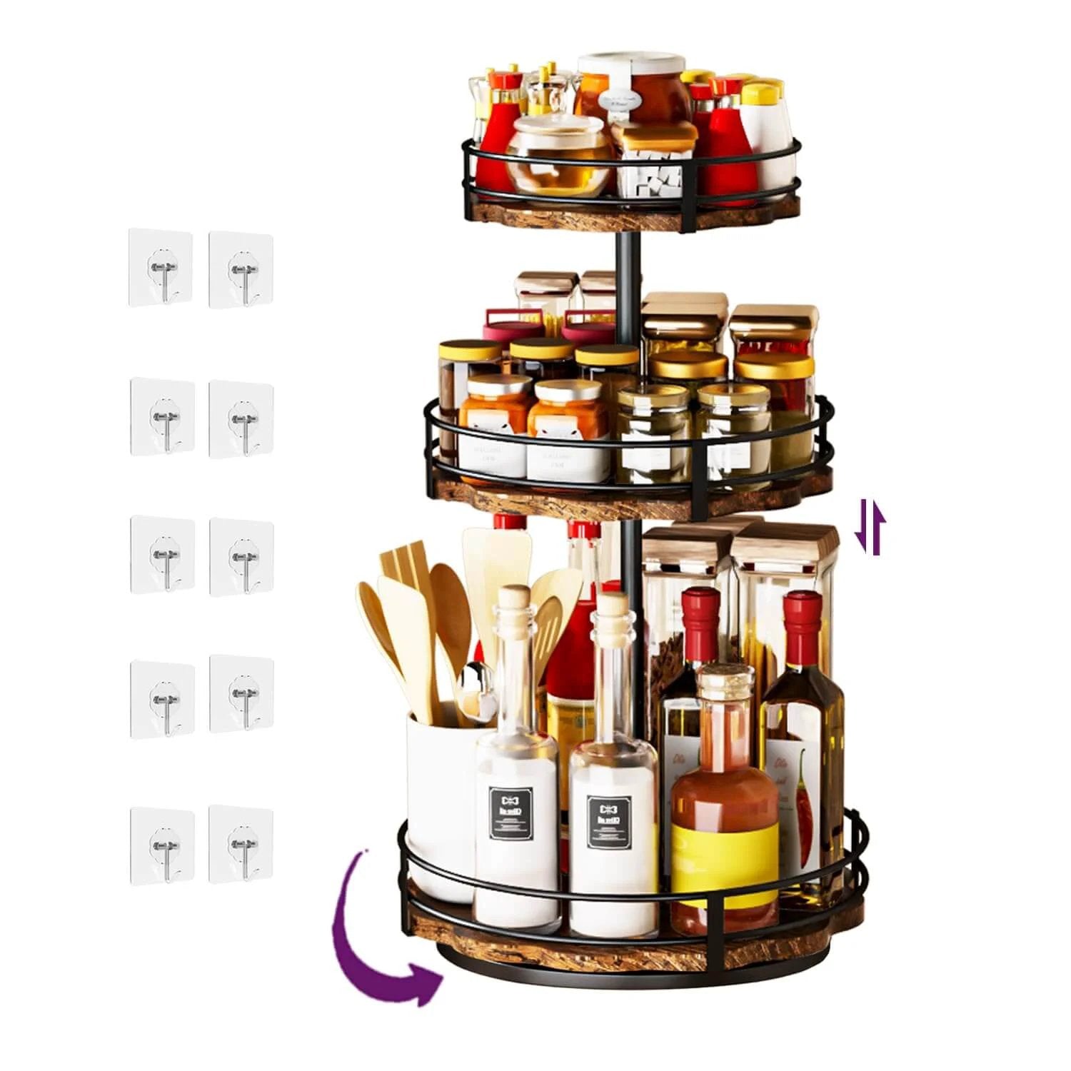 3 Tier Lazy Susan
