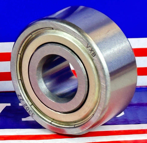 3302ZZ Angular Contact Bearing Shielded 15x42x19mm