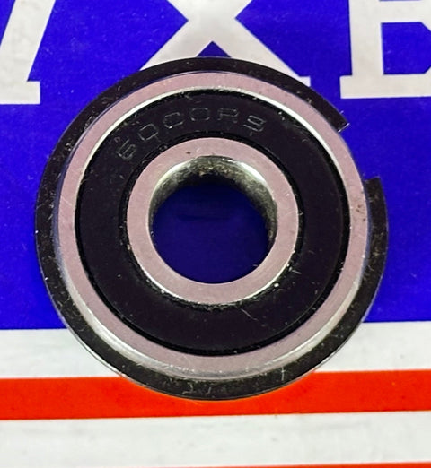 6000-2RSNR Bearing 10x26x8 Sealed - Snap Ring