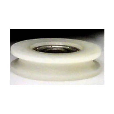 3mm Bore Bearing - 13.5mm Round Nylon Pulley U-Groove Track Roller Bearing 3x13.5x4.4mm