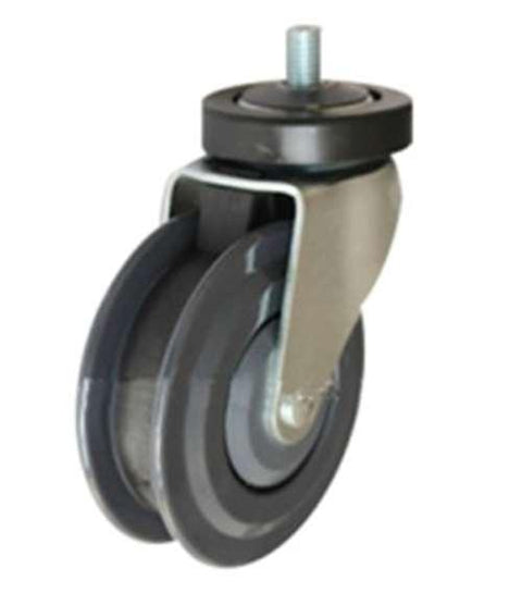 4" Shopping Cart Caster Wheel - PU