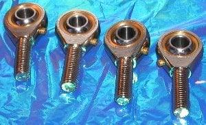 4 Male Rod End 10mm POS10 2 Right & 2 Left Hand