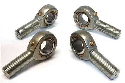 4 Male Rod Ends POS8 8mm 2 Right & 2 Left Hand Bearing