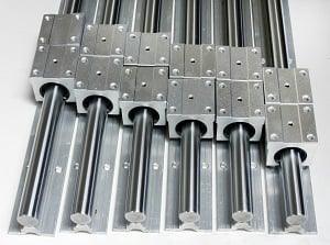 4'X8' Feet CNC Router Kit Rails & Ball Screws XYZ Travel 48" x 96" x 10"