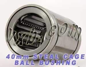 40mm Ball Bushing SDM40GA Steel Retainer Linear Motion Bearing
