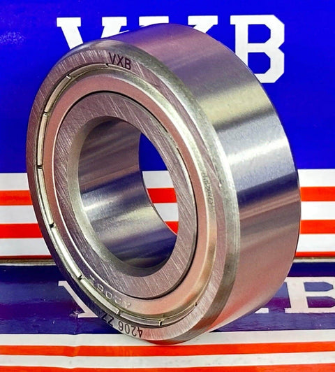 4206ZZ Angular Contact Double Row Bearing 30x62x20mm