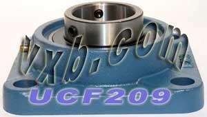 45mm Bearing UCF209 + Square Flanged Cast Housing Mounted Bearing