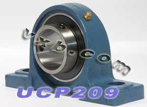 45mm Bearing UCP209 + Pillow Block Cast Housing Mounted Bearing