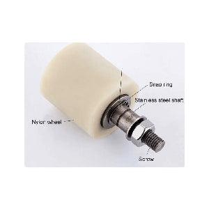 48x50mm Sliding Guide/Track Wheel Bolt & Nut Mounting