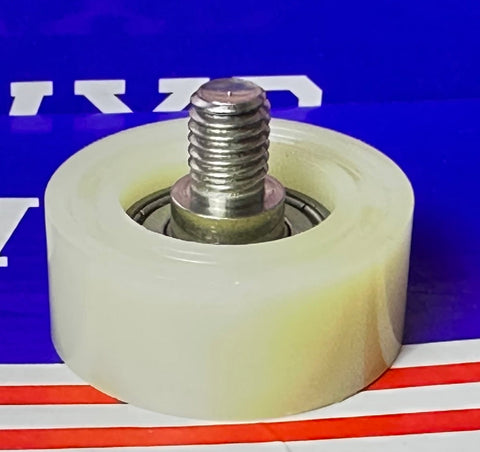 Conveyor Bearing - Threaded M6 Stud TFL 6x26x10ZZ C1 L8