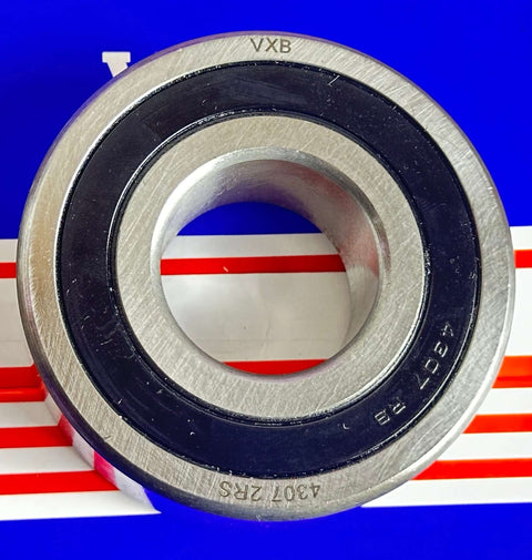 4307-2RS Sealed Double Row Ball Bearing 35x80x31