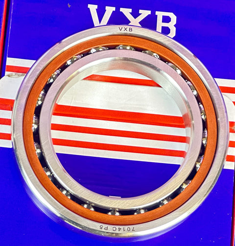 7014C P5 ABEC-5 Quality High Precision Angular Contact Bearing 70x110x20mm
