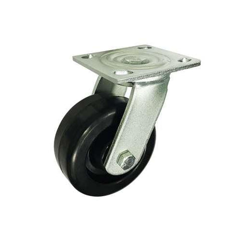 5" Caster Wheel 661 Lbs - Phenolic - 0-180ºC Top Plate