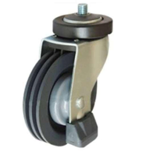 5" Shopping Cart Caster Wheel 243 Lbs - PU