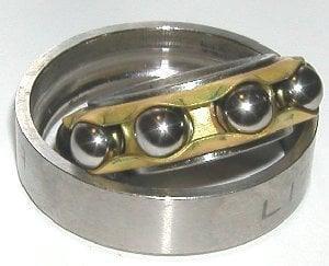 50-Pack Thrust/Angular Contact Bearings 17x40x10mm