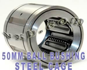 50mm Ball Bushing SDM50GA Steel Retainer Linear Motion Bearing