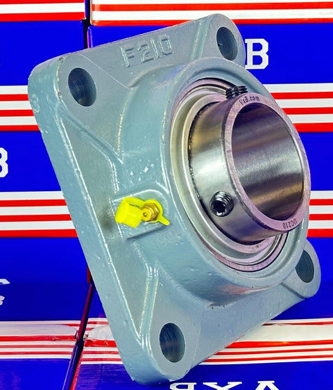 50mm Bearing UCF210 + Square Flanged Cast Housing Mounted Bearing