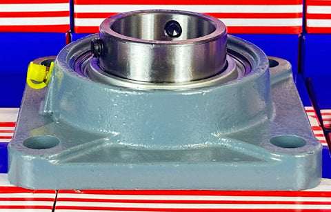 50mm Bearing UCF210 + Square Flanged Cast Housing Mounted Bearing
