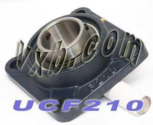 50mm Bearing UCF210 + Square Flanged Cast Housing Mounted Bearing