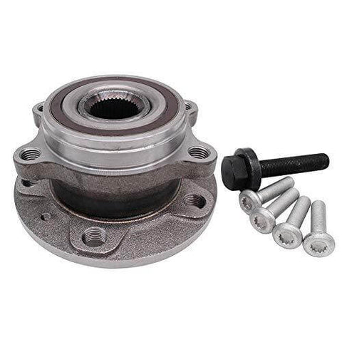 513253 Front Wheel Bearing & Hub Assembly Compatible - Audi A3 Q3 TT Quattro, VW Beetle CC Golf Jetta Passat
