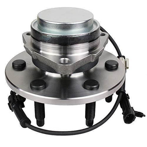 515054 Wheel Hub & Bearing Assembly Front fit for 2WD Chevy Tahoe Silverado 1500 Suburban Avalanche Express, GMC Yukon XL 1500 Sierra Savana, Cadillac Escalade 6 Lug w/ABS