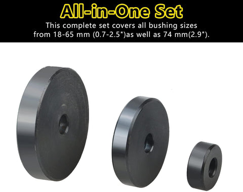 52-Piece Bushing Bearing Seal Driver Tool Set 3/4" to 2-15/16"