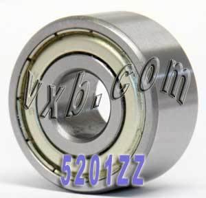 5201ZZ 12x32x15.9 Shielded Angular Contact Bearing