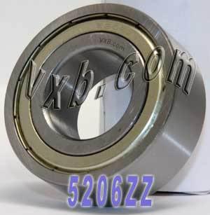 5206ZZ 30x62x23.8 Angular Contact Bearing
