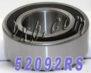 5209-2RS Angular Contact Bearing Sealed 45x85x30.2