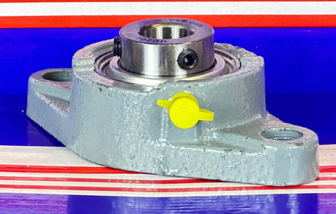 5/8 Bearing UCFL202-10 + 2-Bolt Flanged Housing Mounted Bearing