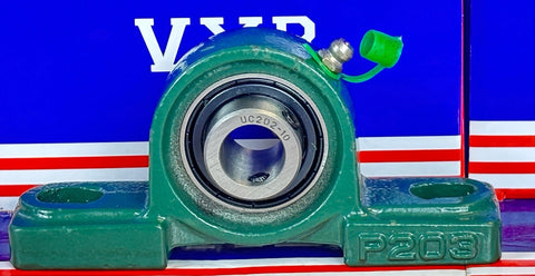 5/8 Bearing UCP202-10 + Pillow Block Cast Housing Mounted Bearing