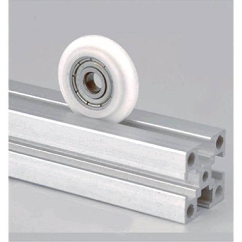 5mm Bore 2020 Aluminum Extrusion Profile 29mm POM Plastic Y Type Track sliding Wheel Bearing 5x29x8mm
