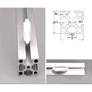 5mm Bore 2020 Aluminum Extrusion Profile 29mm POM Plastic Y Type Track sliding Wheel Bearing 5x29x8mm