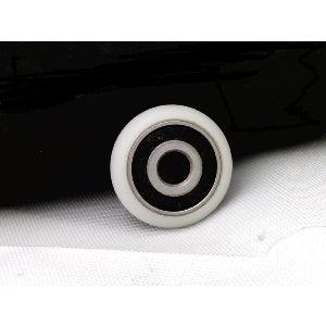 5mm Bore Bearing - 20mm White Plastic Tire 5x20x5.5mm
