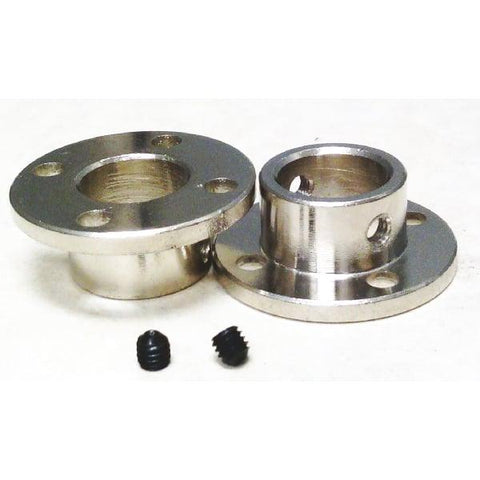 5mm to 6.35mm Rigid Flanged Coupler Shafts connector