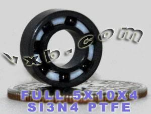 5x10x4 Full Ceramic Bearing Silicon Nitride Miniature