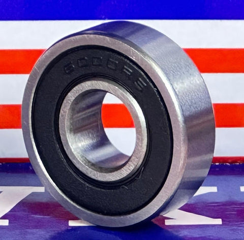 6000-2RS Ceramic Bearing 10x26x8 Si3N4 Nylon Cage ABEC-5 - VXB Ball Bearings