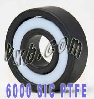 6000 Full Ceramic Silicon Carbide Bearing 10x26x8mm