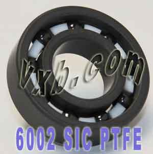 6002 Full Ceramic Bearing 15x32x9 Silicon Carbide