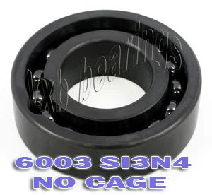 6003 Full Complement Full Ceramic Bearing 17x35x10 Si3N4