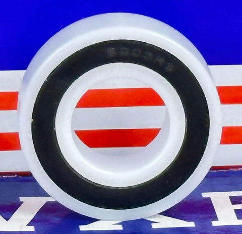6007-2RS Plastic Bearing - POM | SS316 Stainless Steel Balls | Food Grade | 35x62x14mm