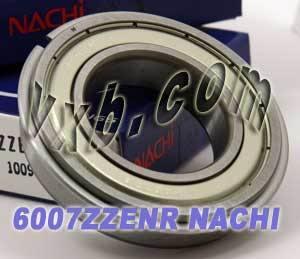 6007ZZENR Nachi Bearing 35x62x14 Shielded C3 Snap Ring Bearing