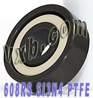 608RS Full Ceramic One Seal Bearing 8x22x7 Si3N4 Miniature Bearing