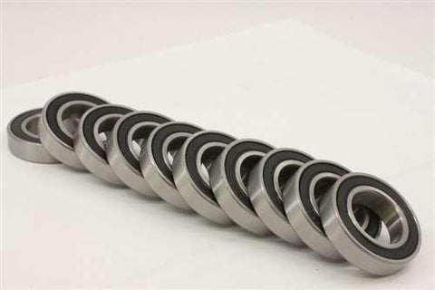 10-Pack 61801-2RS Bearings 12x21x5mm Sealed